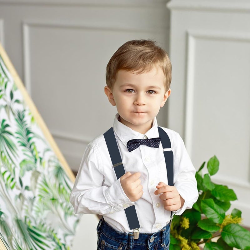 Royisafie Kids Suspenders Adjustable Y-Back Boys and Girls Suspenders Toddler Suspender for Wedding Halloween Cosplay - Image 3